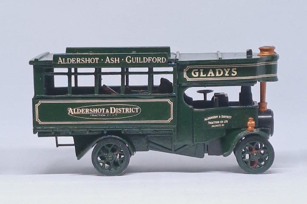 No.6; Gladys; Steam Bus; 1922 Foden Steam Wagon